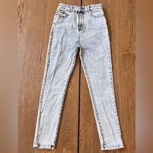 CHIPRE Light Wash Denim High Rise Skinny Jeans Size 28